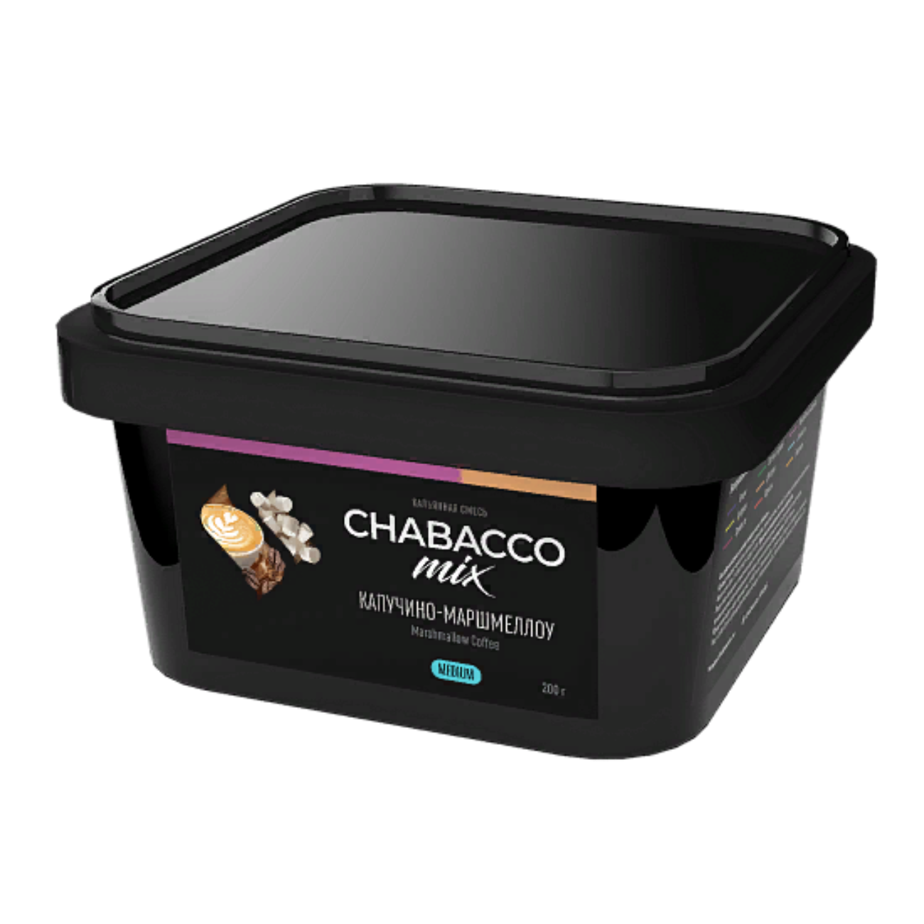 картинка Chabacco Mix Medium - Cappuccino Marshmallow 200 гр. от магазина BigSmoke