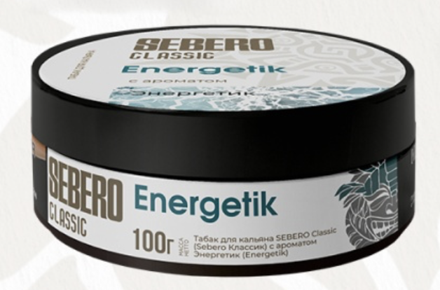 картинка Табак Sebero - Энергетик (Energetik) 100 гр. от магазина BigSmoke