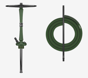 картинка Кальян Hoob - Go British racing green/Black от магазина BigSmoke