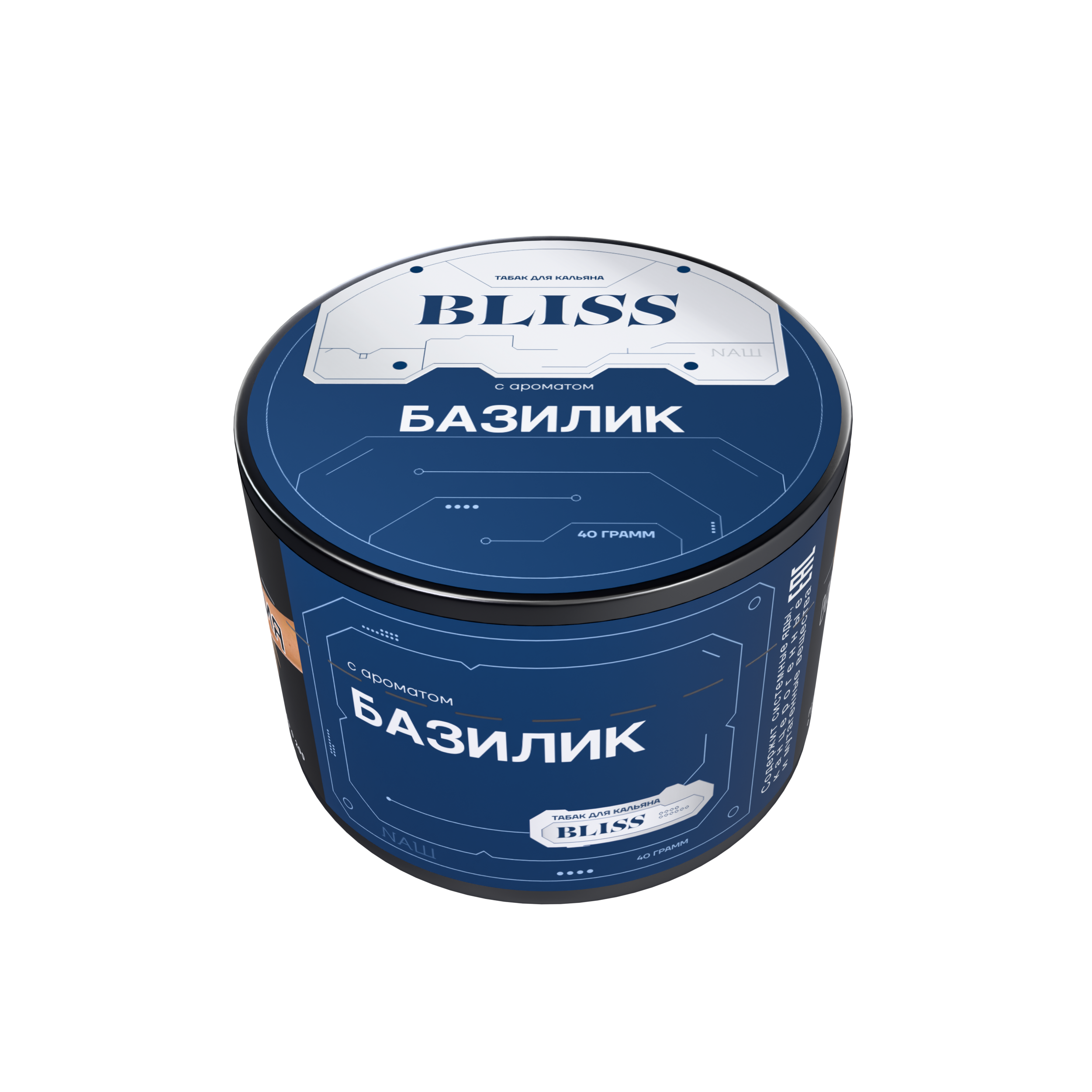 картинка Табак Bliss - Базилик 40 гр. от магазина BigSmoke