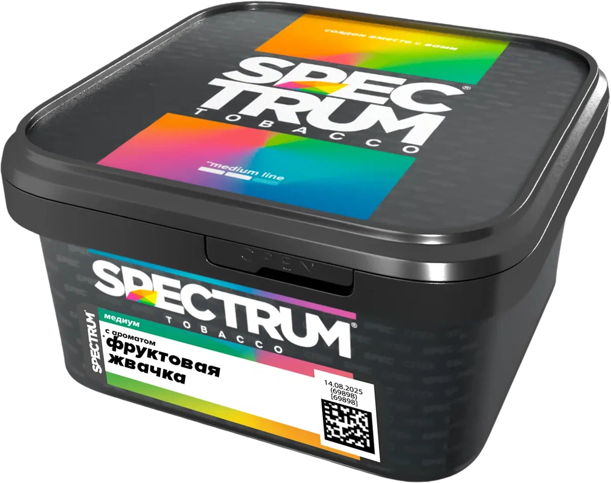 картинка Табак Spectrum Medium - Фруктовая Жвачка 200 гр. от магазина BigSmoke