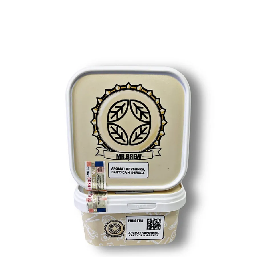 картинка Табак Mr.Brew - Fructus (Аромат Клубники Кактуса Фейхоа) 200 гр. от магазина BigSmoke