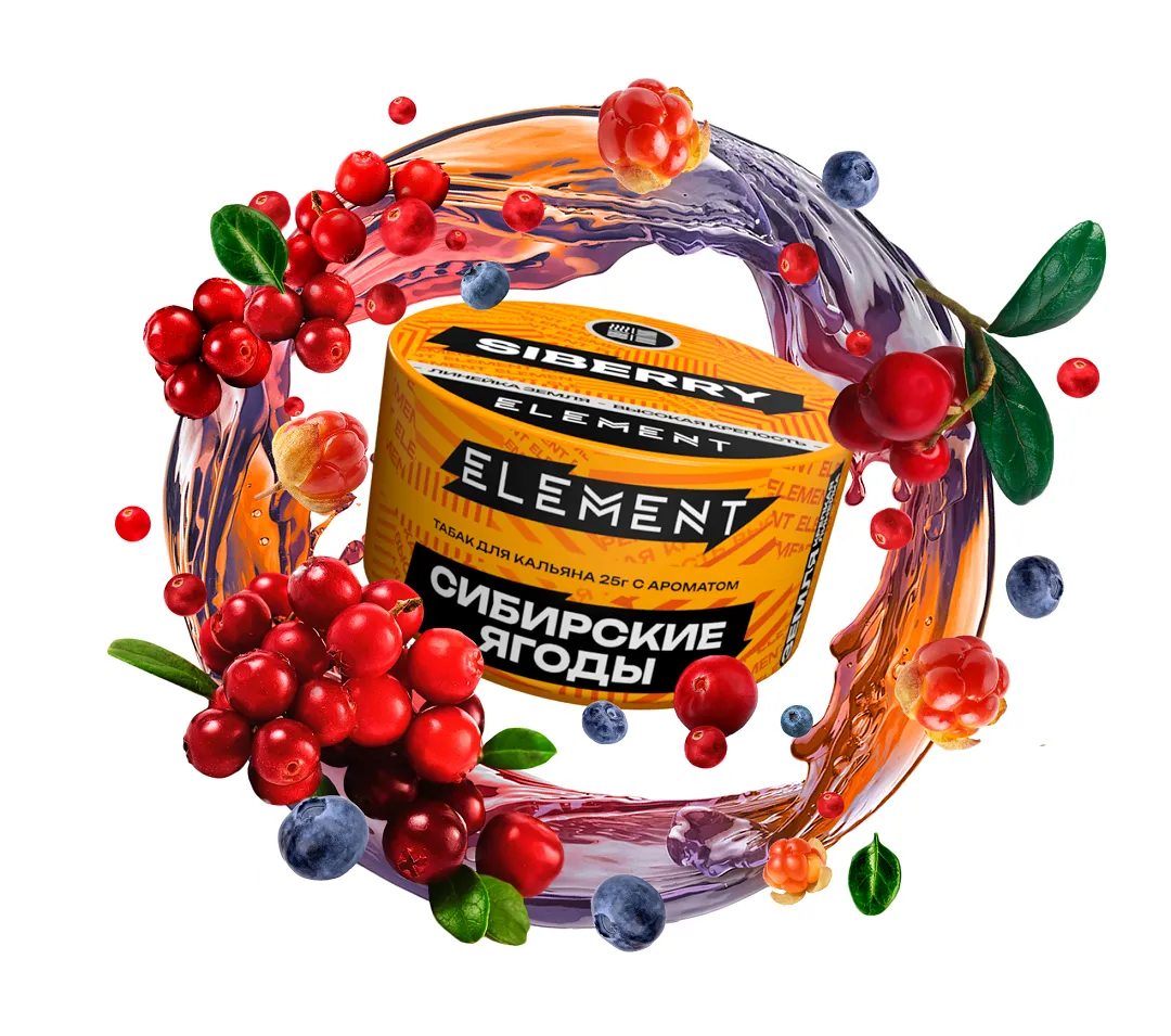 картинка Табак Element Земля - Siberry 25 гр. от магазина BigSmoke