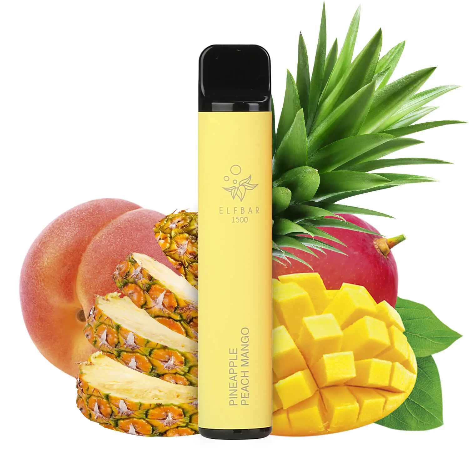 картинка Elf Bar 1500 - Pineapple Peach Mango от магазина BigSmoke