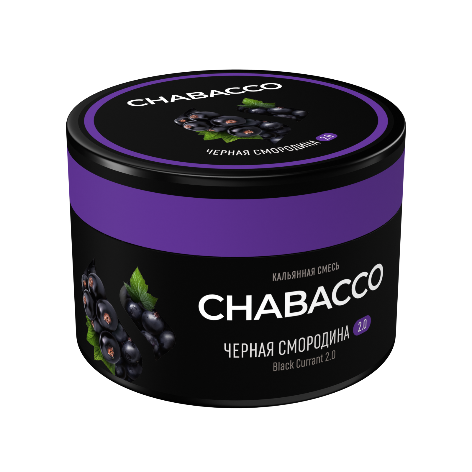 картинка Chabacco Medium - Black Currant 2.0 40 гр. от магазина BigSmoke