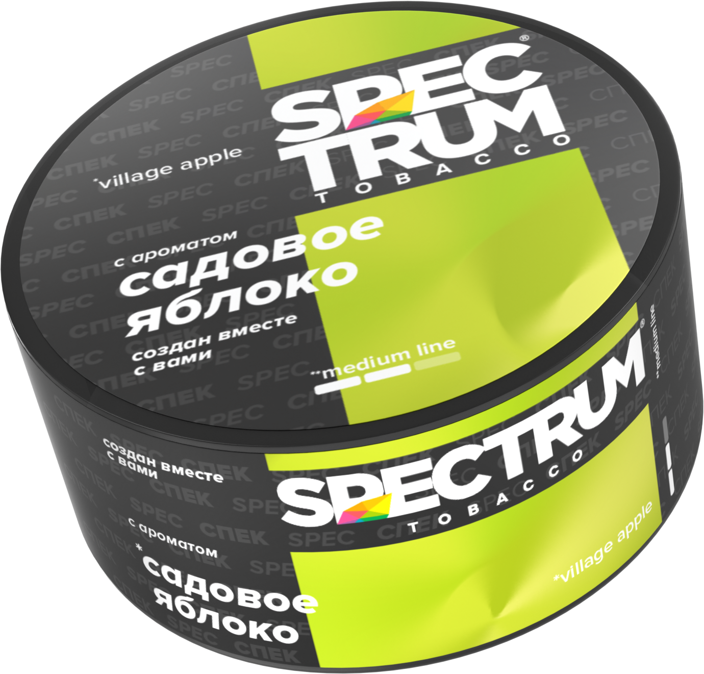 картинка Табак Spectrum Medium - Village Apple 25 гр. от магазина BigSmoke
