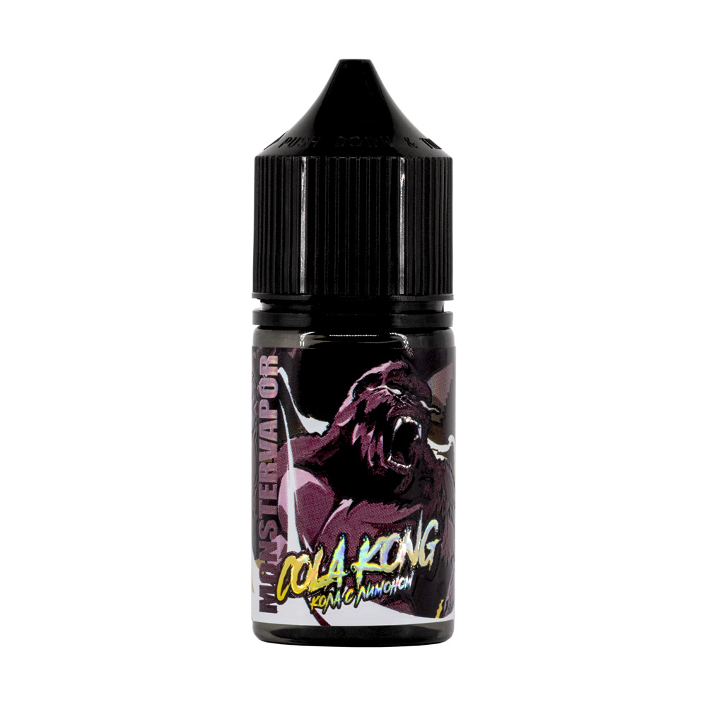 картинка Monster Vapor Salt, 30 мл, COLA KONG  (кола с лимоном), 2 от магазина BigSmoke