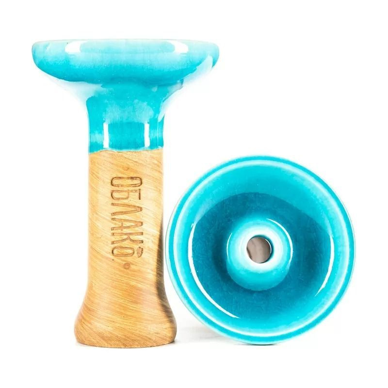 картинка Чаша ОБЛАКО Phunnel M glaze Голубая Кракле от магазина BigSmoke