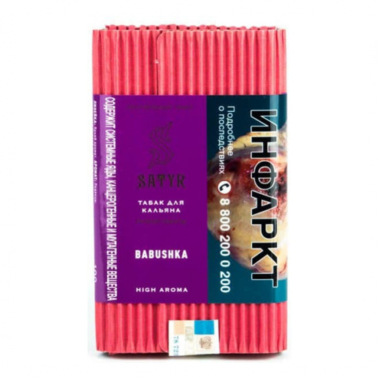 картинка Табак Satyr - Babushka 25 гр. от магазина BigSmoke