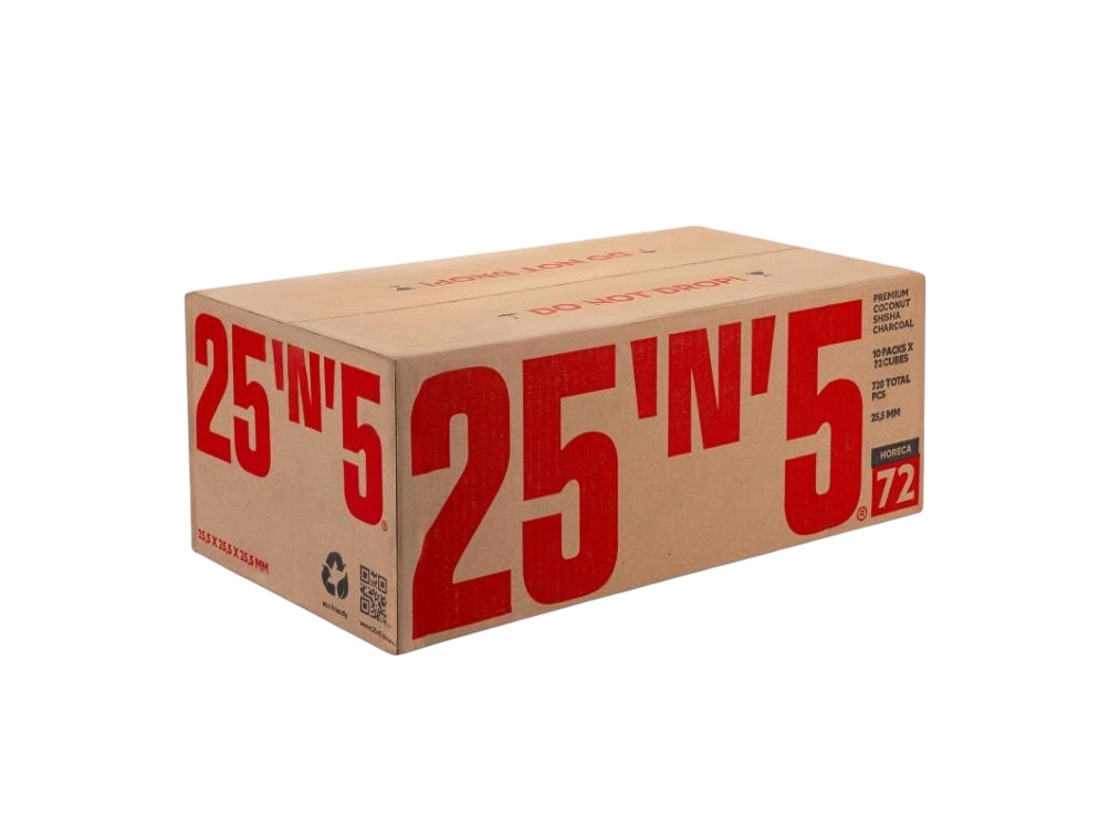 картинка Уголь 25N5 - (Horeca 10 кг.) от магазина BigSmoke