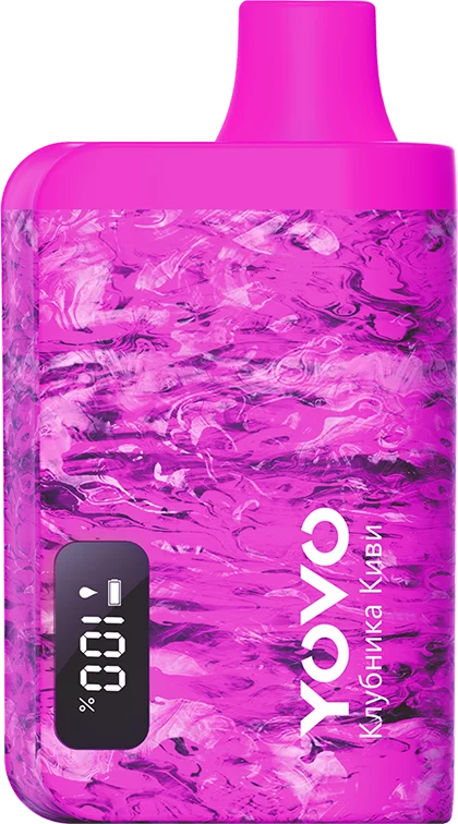 картинка YOVO 7000 - Клубника Киви от магазина BigSmoke