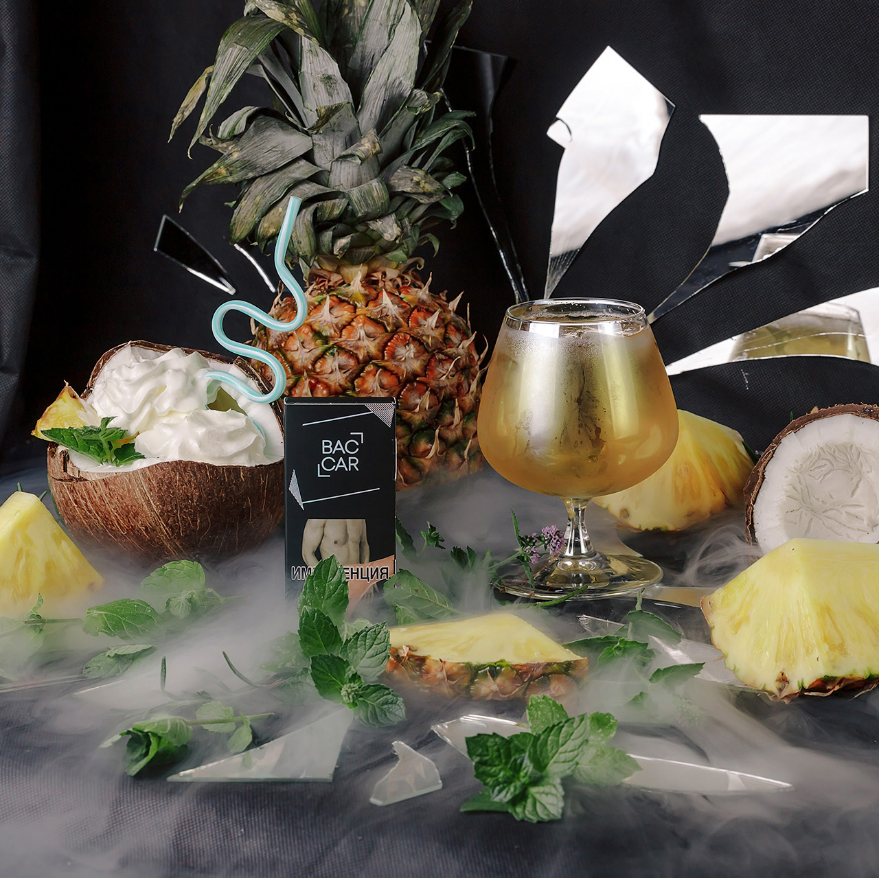 картинка Табак Baccar Pinacolada 20 гр. от магазина BigSmoke