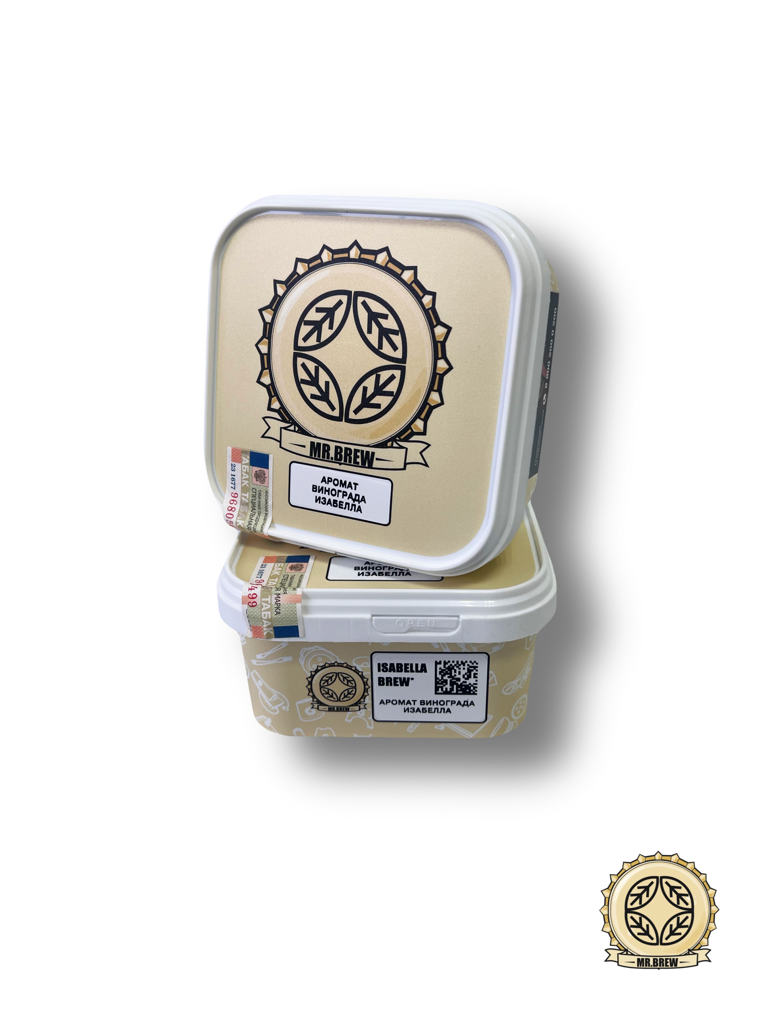 картинка Табак Mr.Brew - Isabela Brew (Аромат Винограда Изабелла) 200 гр. от магазина BigSmoke