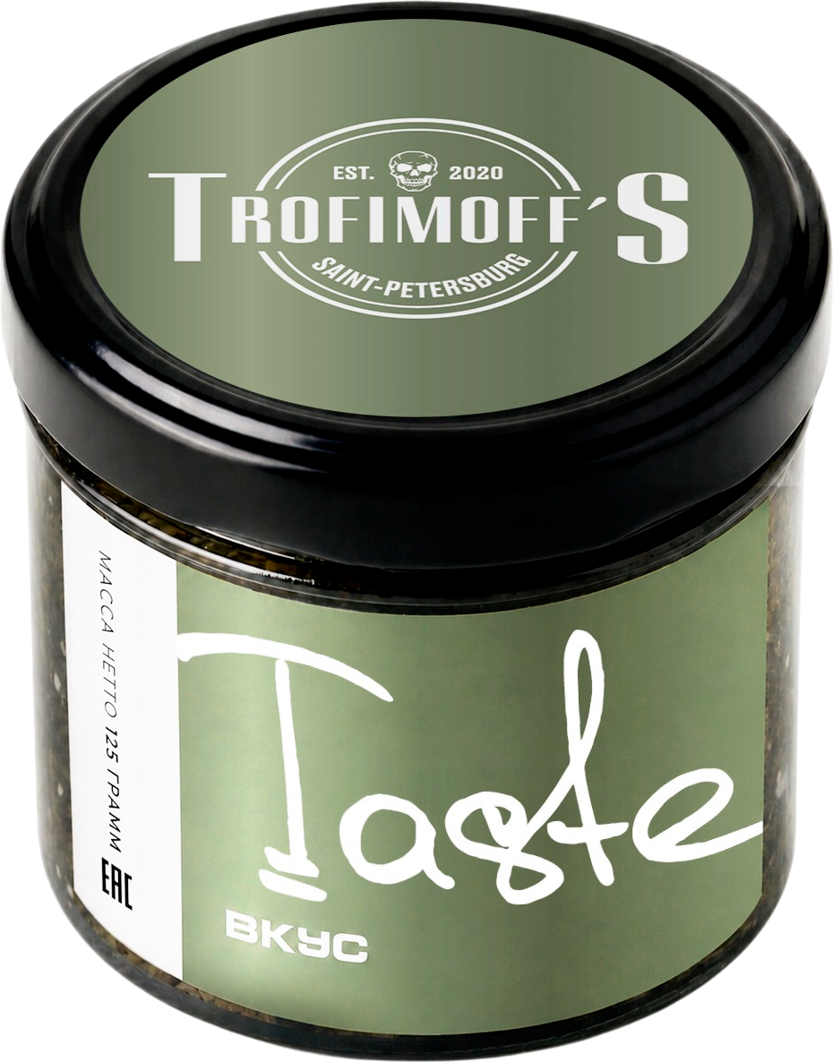 картинка Табак Trofimoff's Тубус 3/4 - Taste 125 гр. от магазина BigSmoke