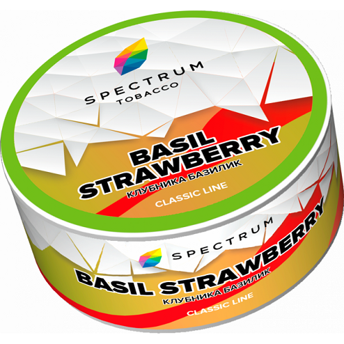 картинка Табак Spectrum Classic - Basil Strawberry 25 гр. от магазина BigSmoke