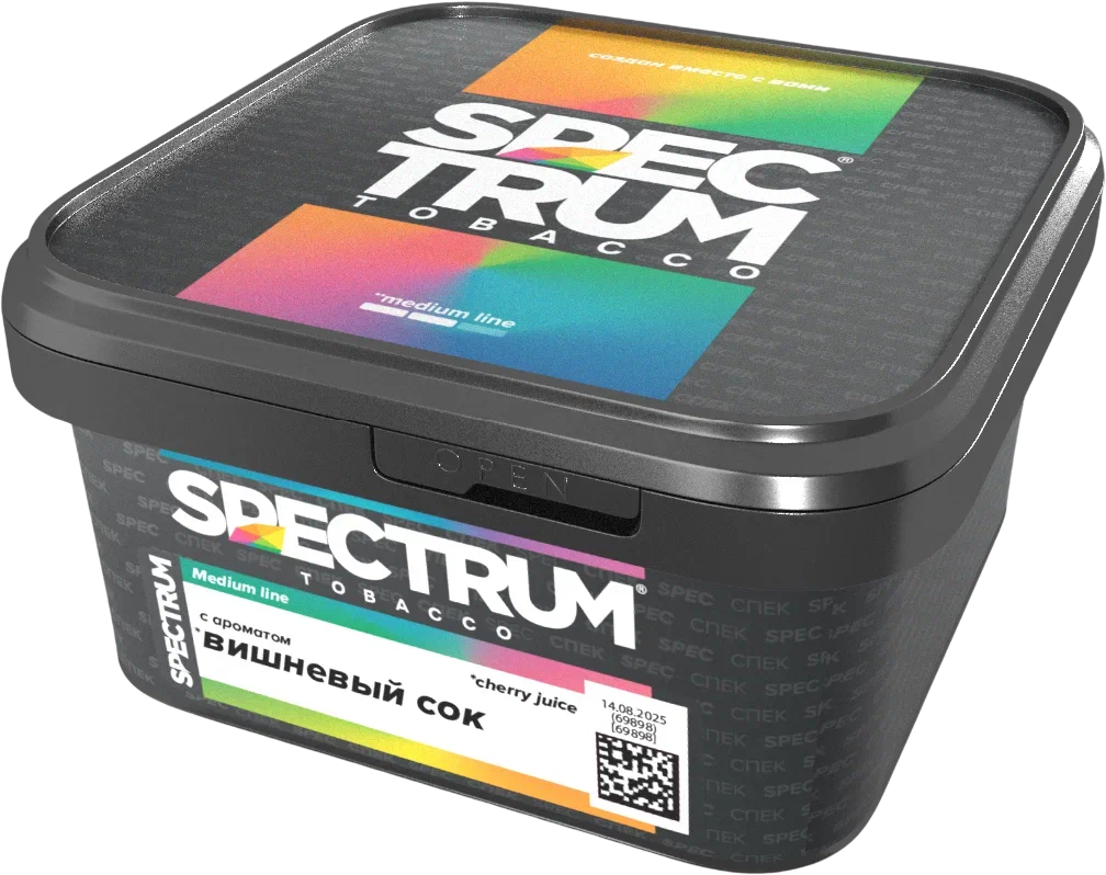картинка Табак Spectrum Medium - Cherry Juice 200 гр. от магазина BigSmoke