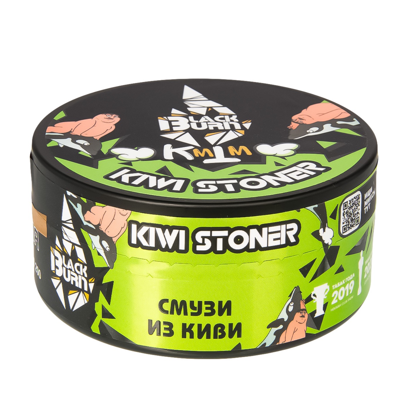 картинка Табак Black Burn - Смузи из киви (Kiwi Stoner) 100 гр. от магазина BigSmoke
