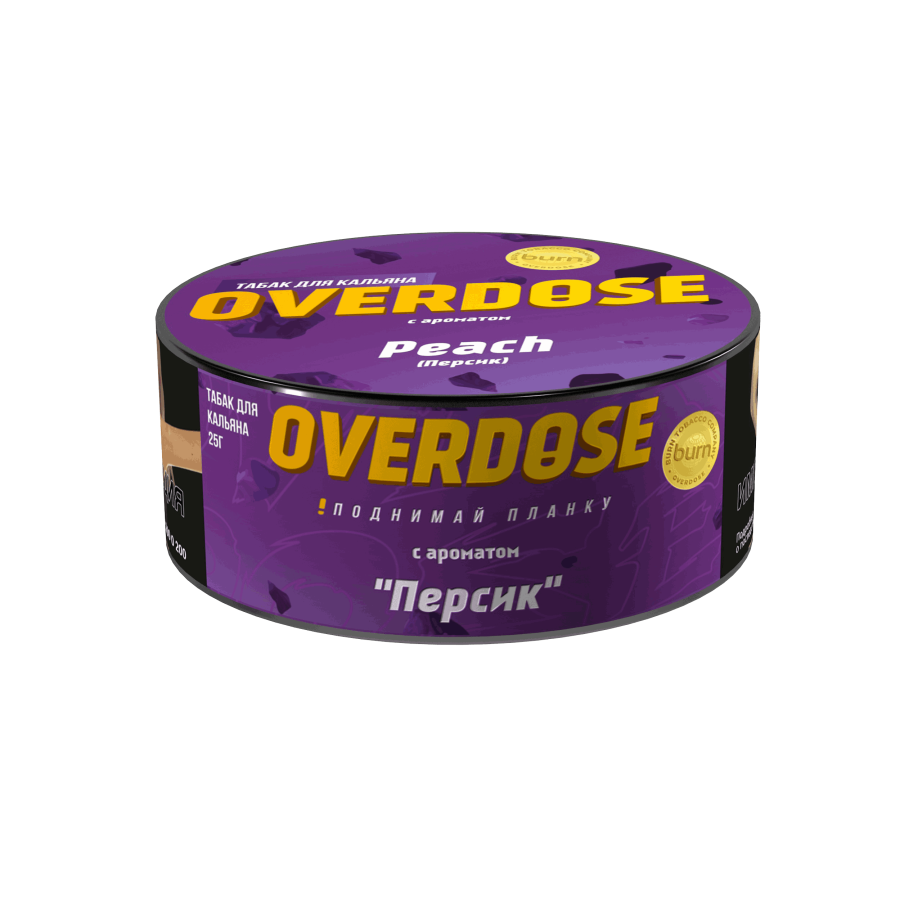 картинка Табак Overdose - Peach 25 гр. от магазина BigSmoke
