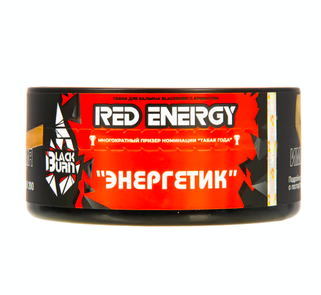 картинка Табак Black Burn - Энергетик (Red Energy) 100 гр. от магазина BigSmoke