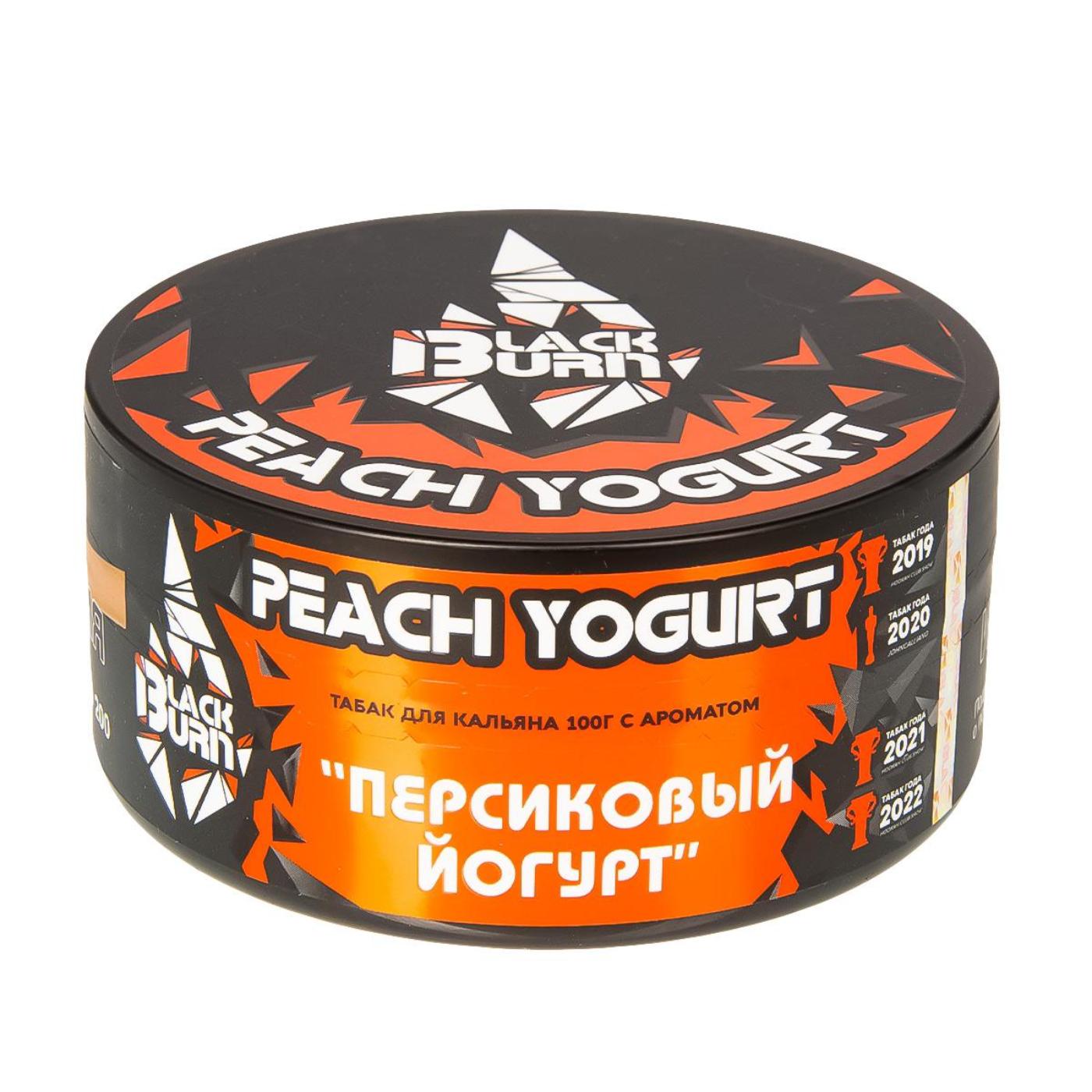 картинка Табак Black Burn - Персиковый йогурт (Peach Yogurt) 100 гр. от магазина BigSmoke