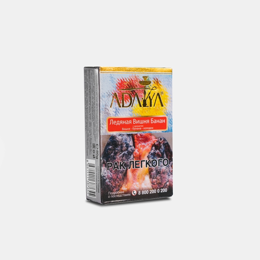 картинка Табак Adalya - Cherry Banana Ice 50 гр. от магазина BigSmoke