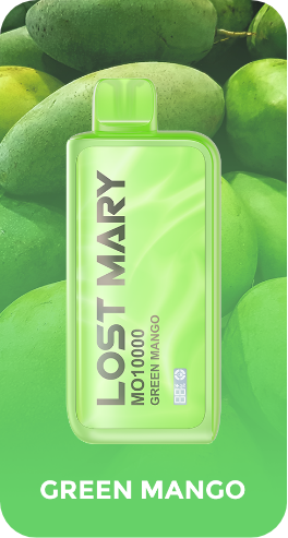 картинка Lost Mary MO10000 - Green Mango (Зеленое Манго) от магазина BigSmoke