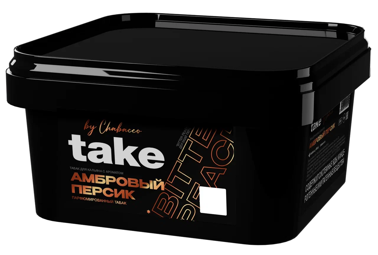 картинка Табак Take - Bitter Peach (Амбровый Персик) 200 гр. от магазина BigSmoke