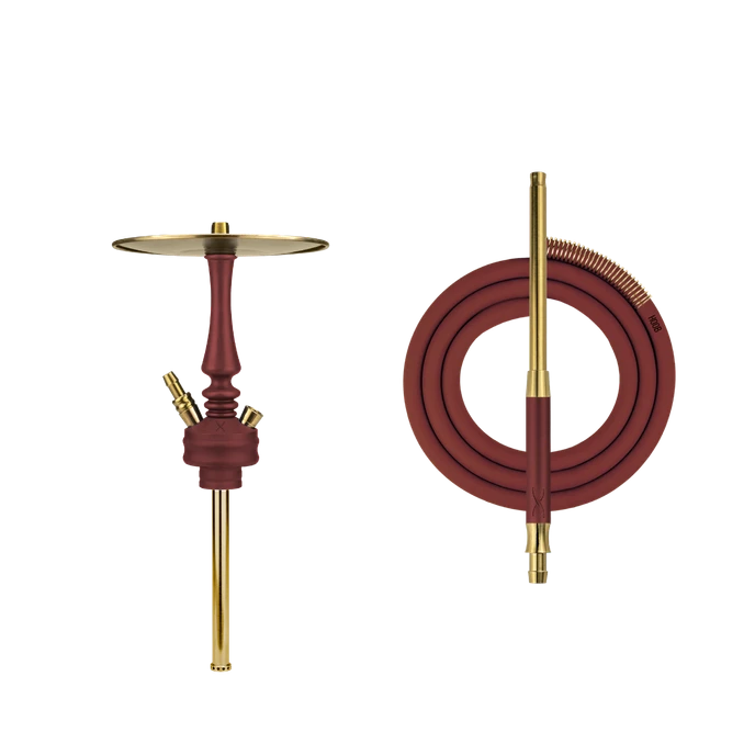 картинка Кальян Hoob - Mars Mini Wine Red/Gold от магазина BigSmoke