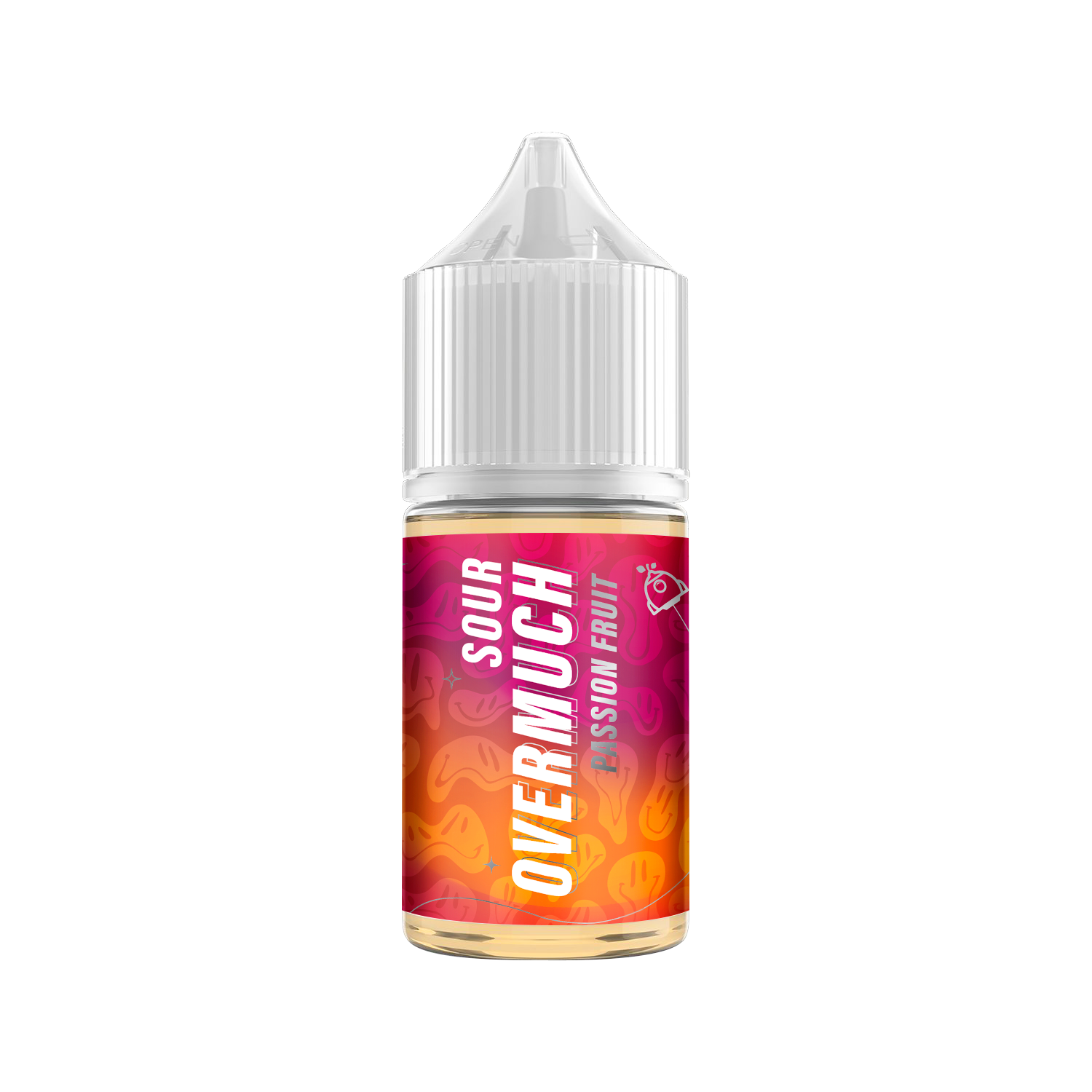 картинка Overmuch Sour Salt 30 мл. 20 мг. - Passion Fruit от магазина BigSmoke