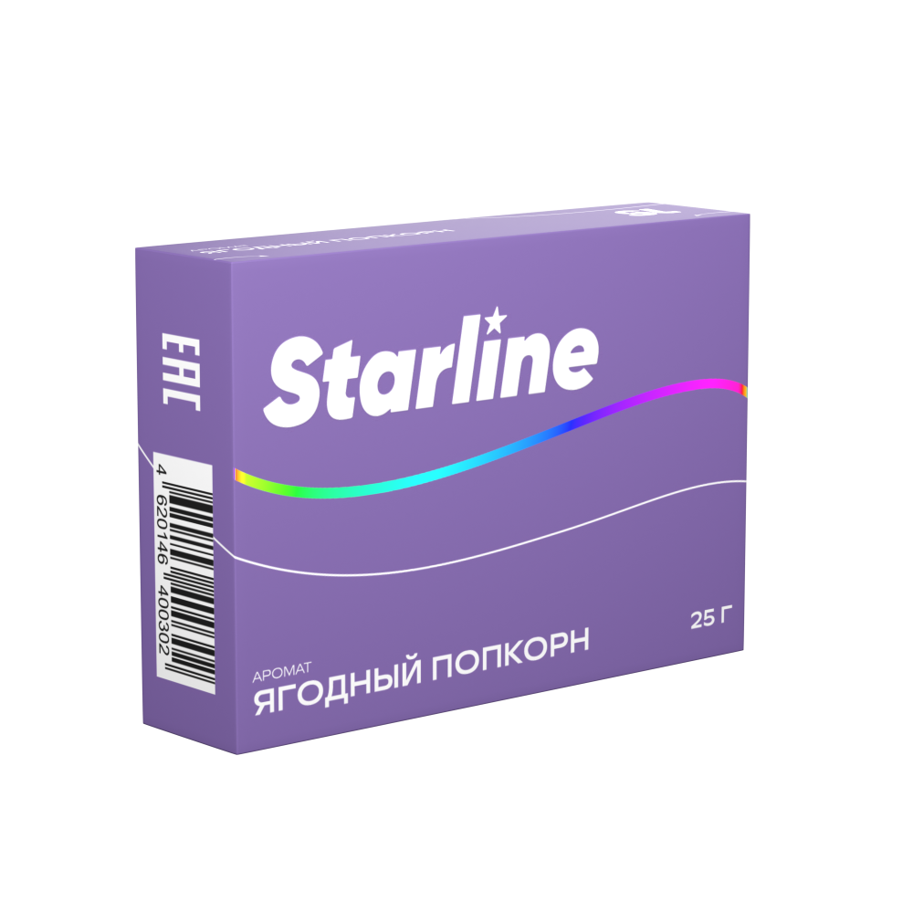 картинка Табак Starline - Ягодный Попкорн 25 гр. от магазина BigSmoke