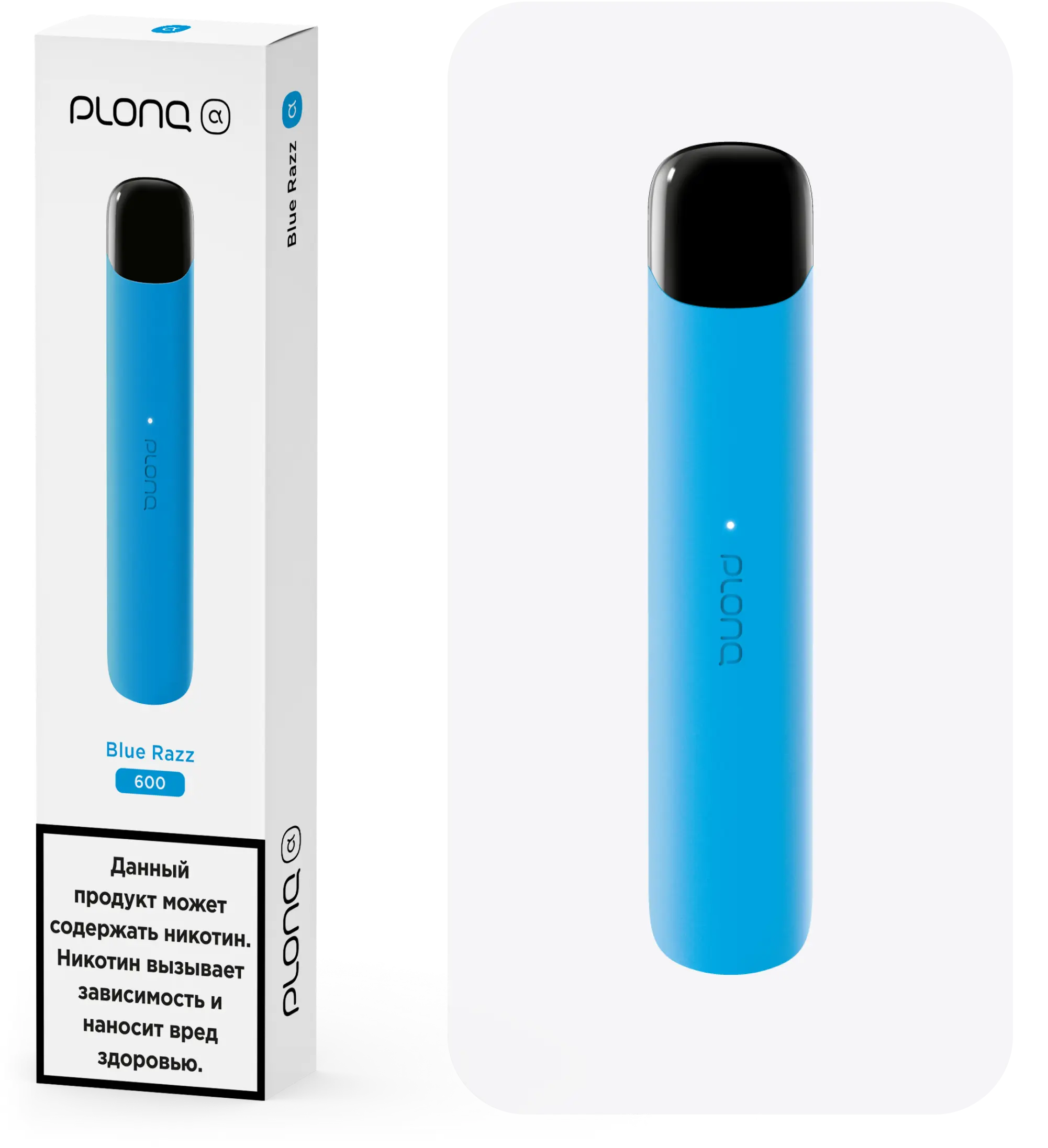 картинка PLONQ Alpha 600 - Голубая Малина от магазина BigSmoke