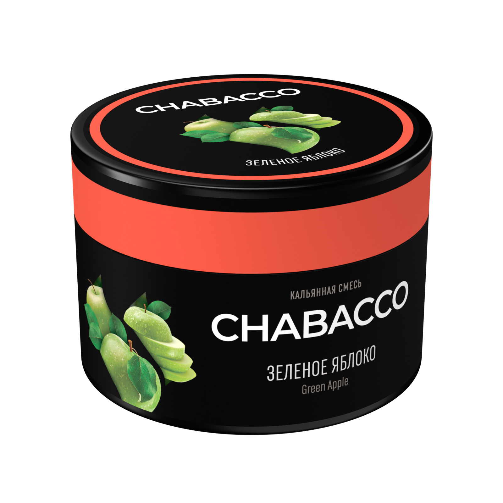 картинка Chabacco Medium - Green Apple 40 гр. от магазина BigSmoke