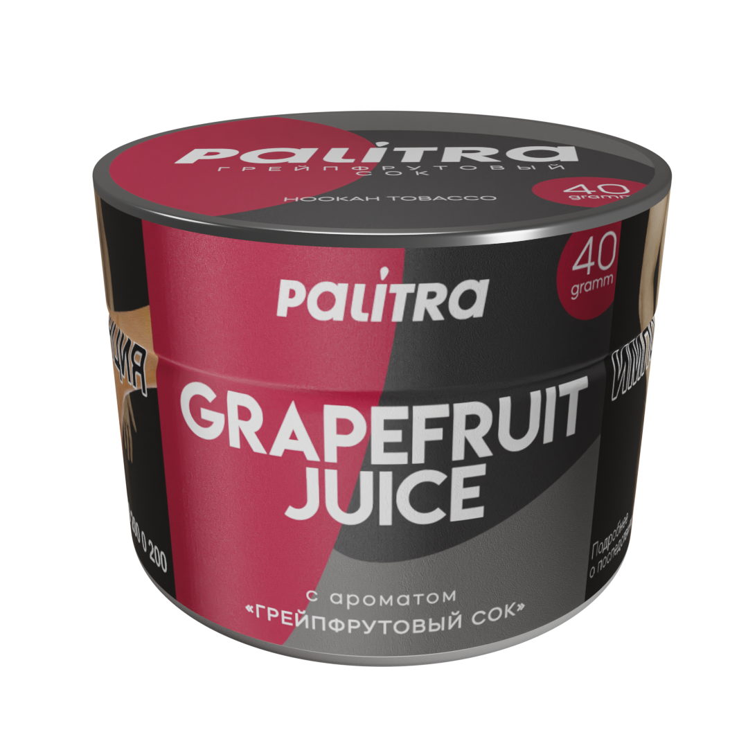 картинка Табак Palitra - Grapefruit juice (Грейпфрутовый сок) 40 гр. от магазина BigSmoke