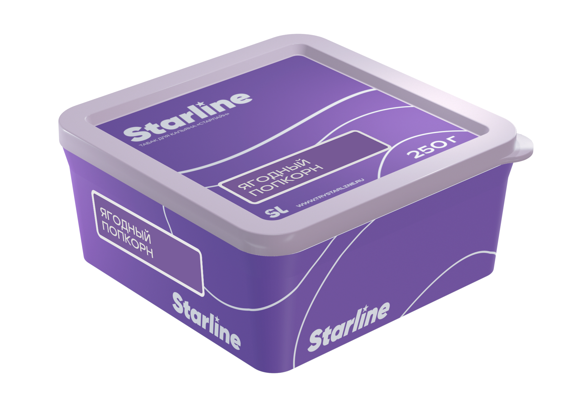 картинка Табак Starline - Ягодный Попкорн 250 гр. от магазина BigSmoke