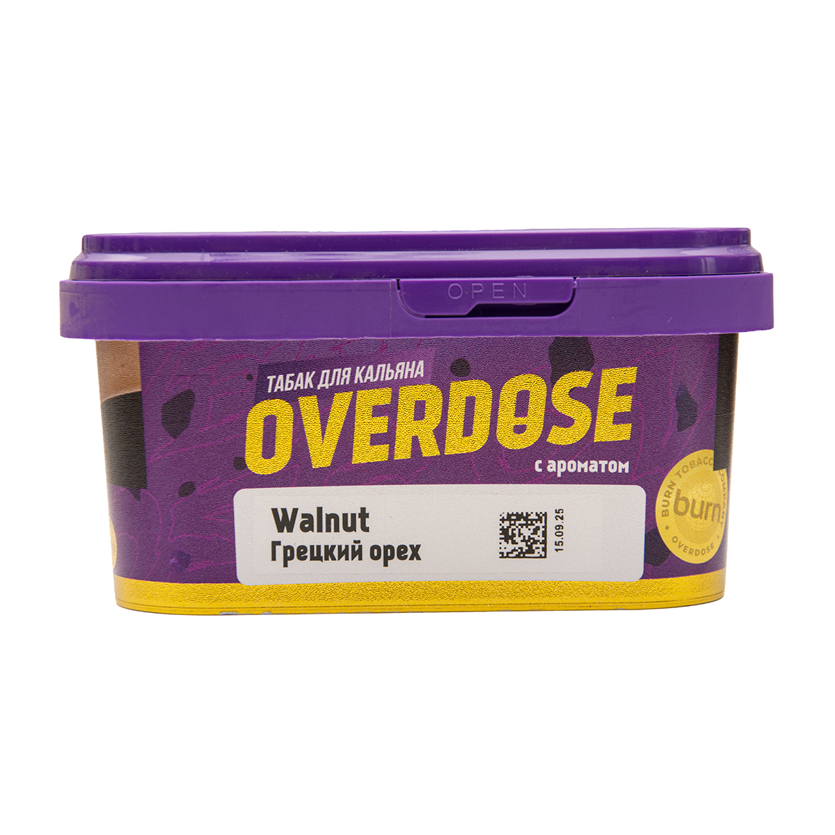картинка Табак Overdose - Грецкий орех (Walnut) 200 гр. от магазина BigSmoke