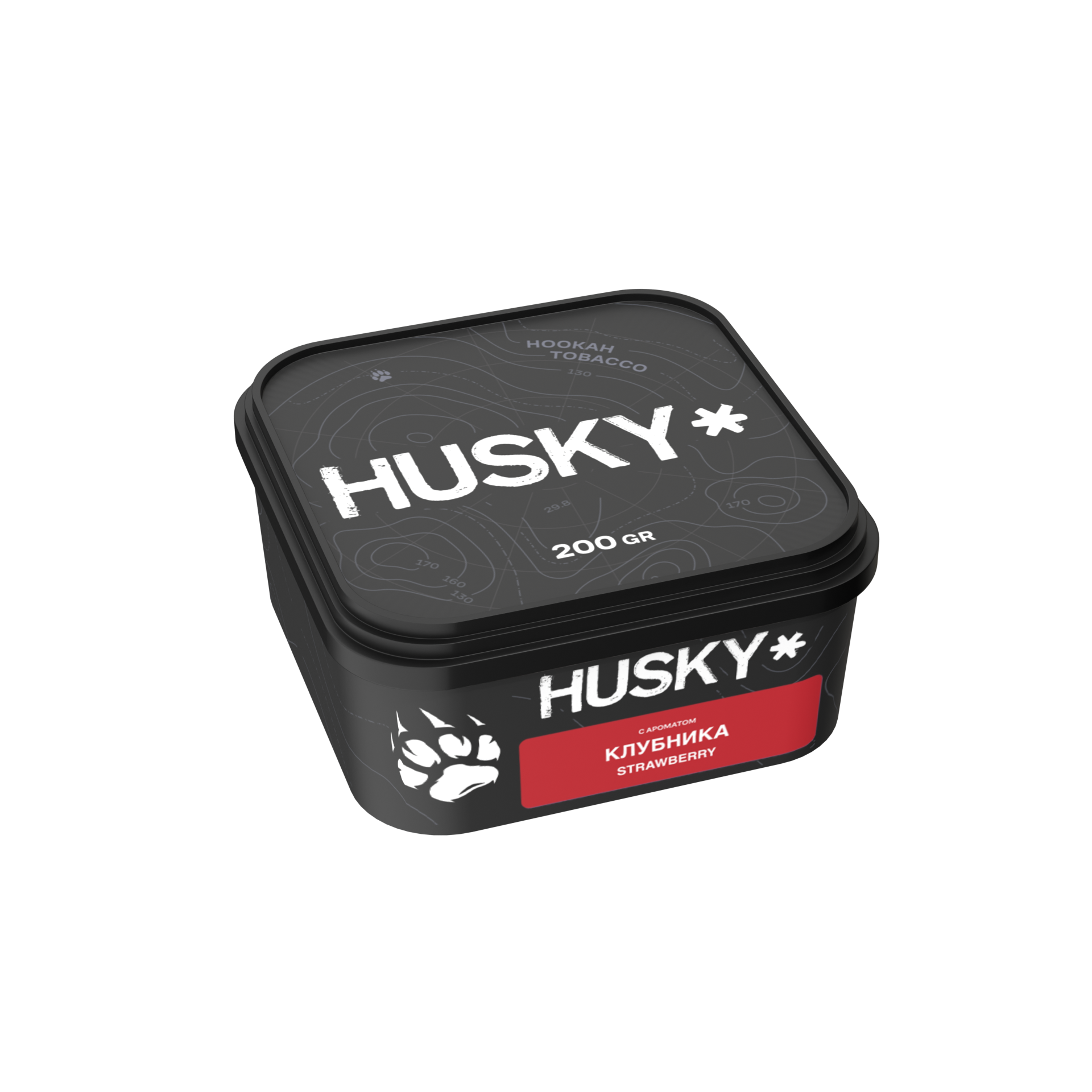 картинка Табак Husky - Strawberry (Клубника) 200 гр. от магазина BigSmoke