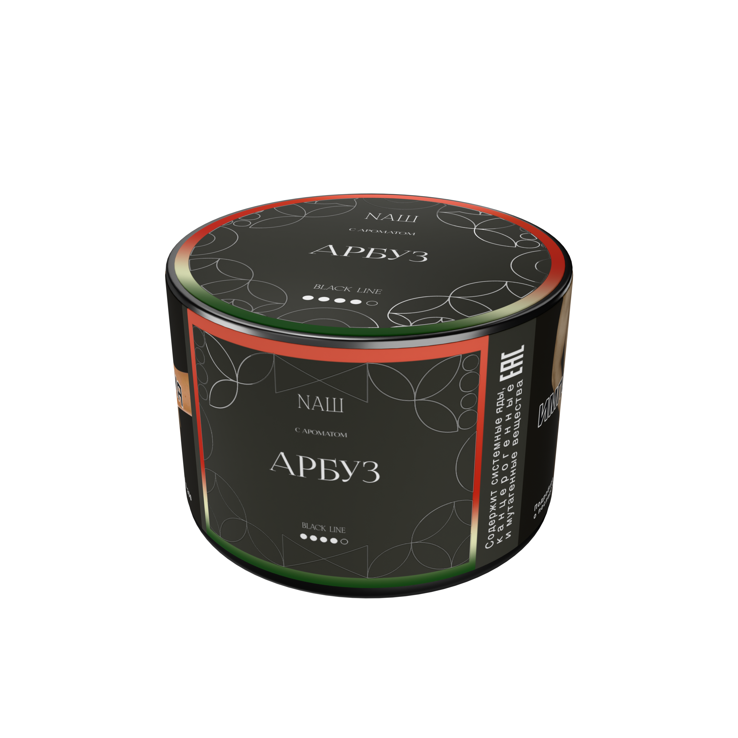 картинка Табак НАШ Black - Арбуз 40 гр. от магазина BigSmoke