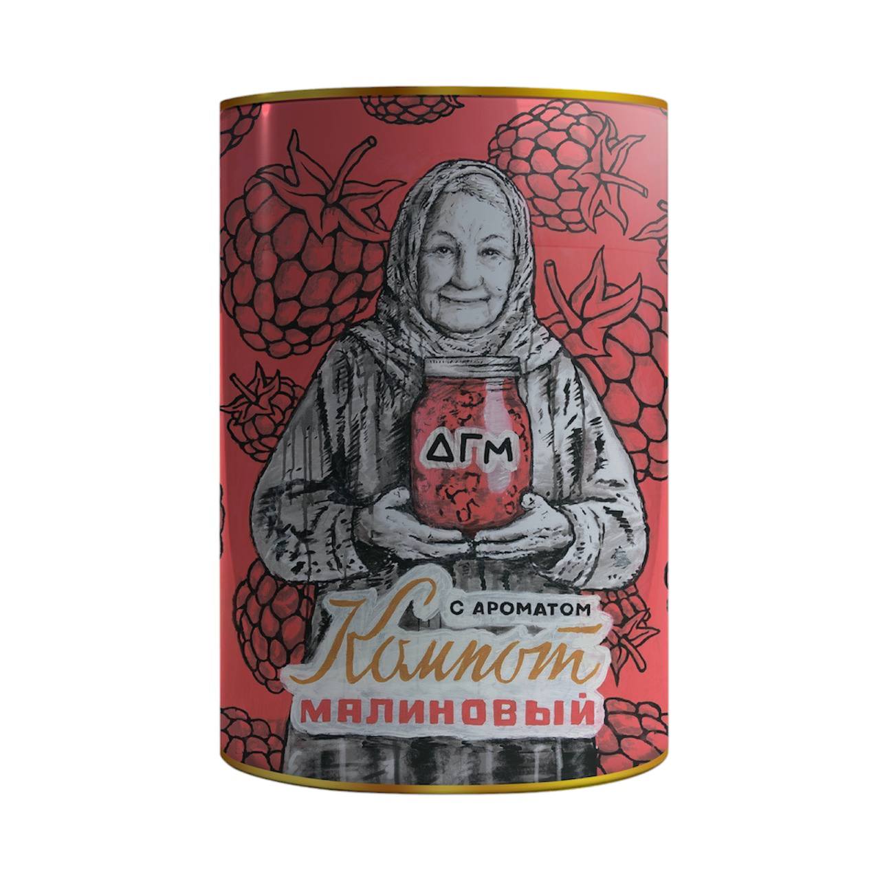 картинка Табак Dogma 100% - Малиновый Компот 160 гр. от магазина BigSmoke