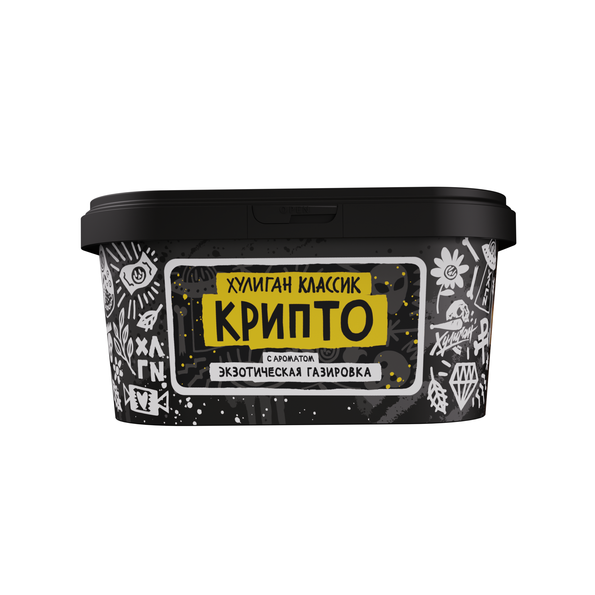картинка Табак Хулиган - Крипто (Экзотическая Газировка) 200 гр. от магазина BigSmoke