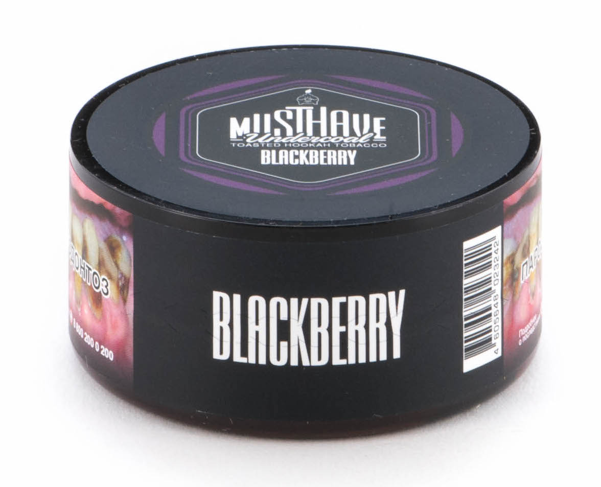 картинка Табак Must Have - Blackberry 25 гр. от магазина BigSmoke