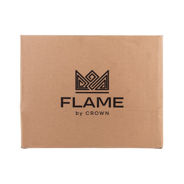 картинка Уголь CROWN Flame 25 мм (Коробка 20кг.) от магазина BigSmoke