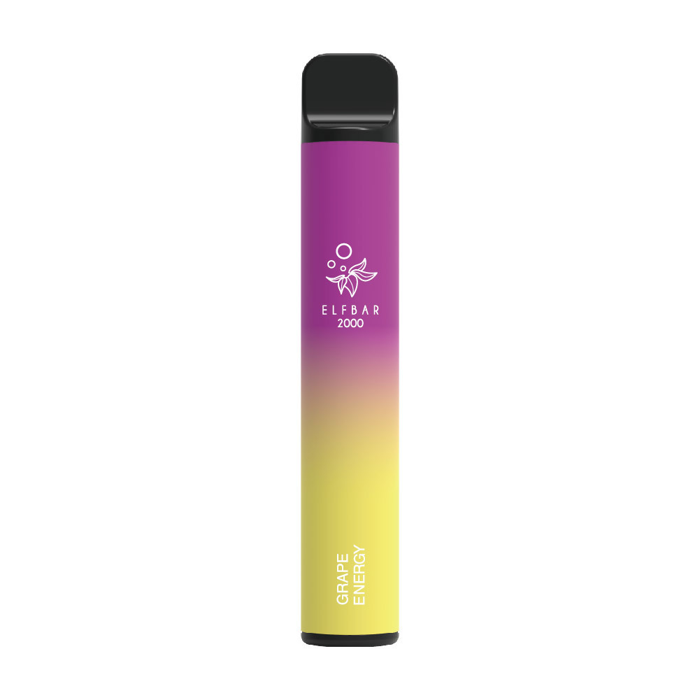 картинка Elf Bar 2000 Grape Energy от магазина BigSmoke