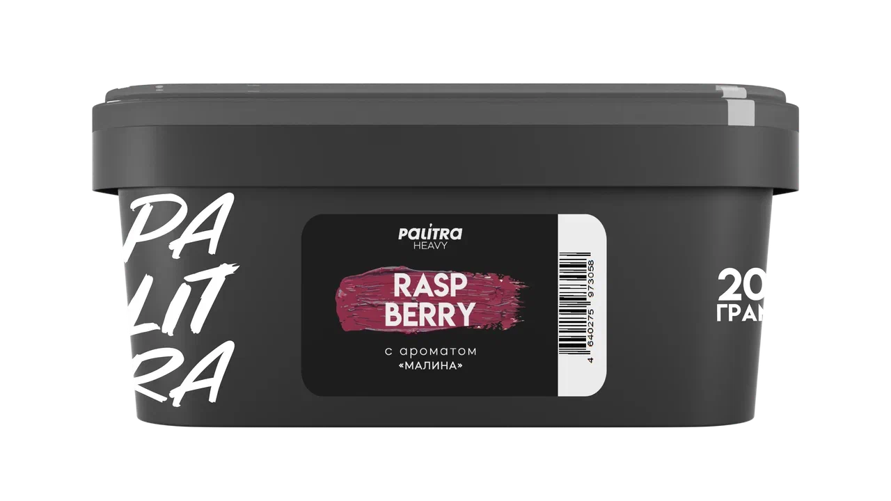 картинка Табак Palitra Heavy - Raspberry (Малина) 200 гр. от магазина BigSmoke