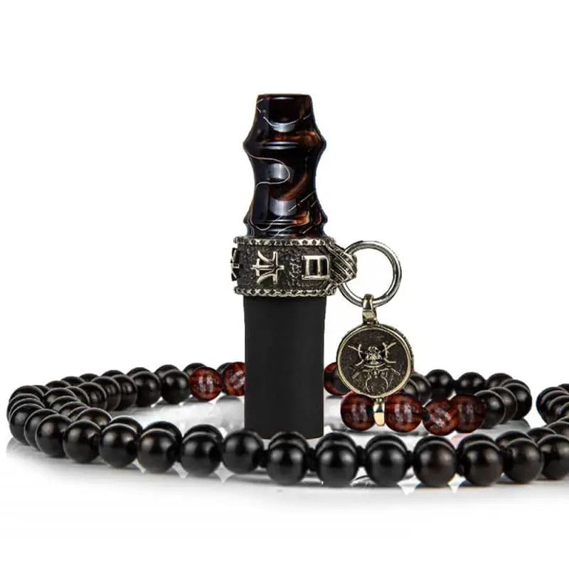 картинка Индивидуальный мундштук Samurai Beads Brown от магазина BigSmoke