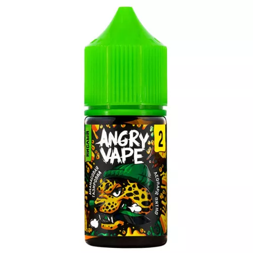 картинка Angry Vape Strong Sour 30 мл. 20 мг. - Крокодил Бревно (Киви) от магазина BigSmoke