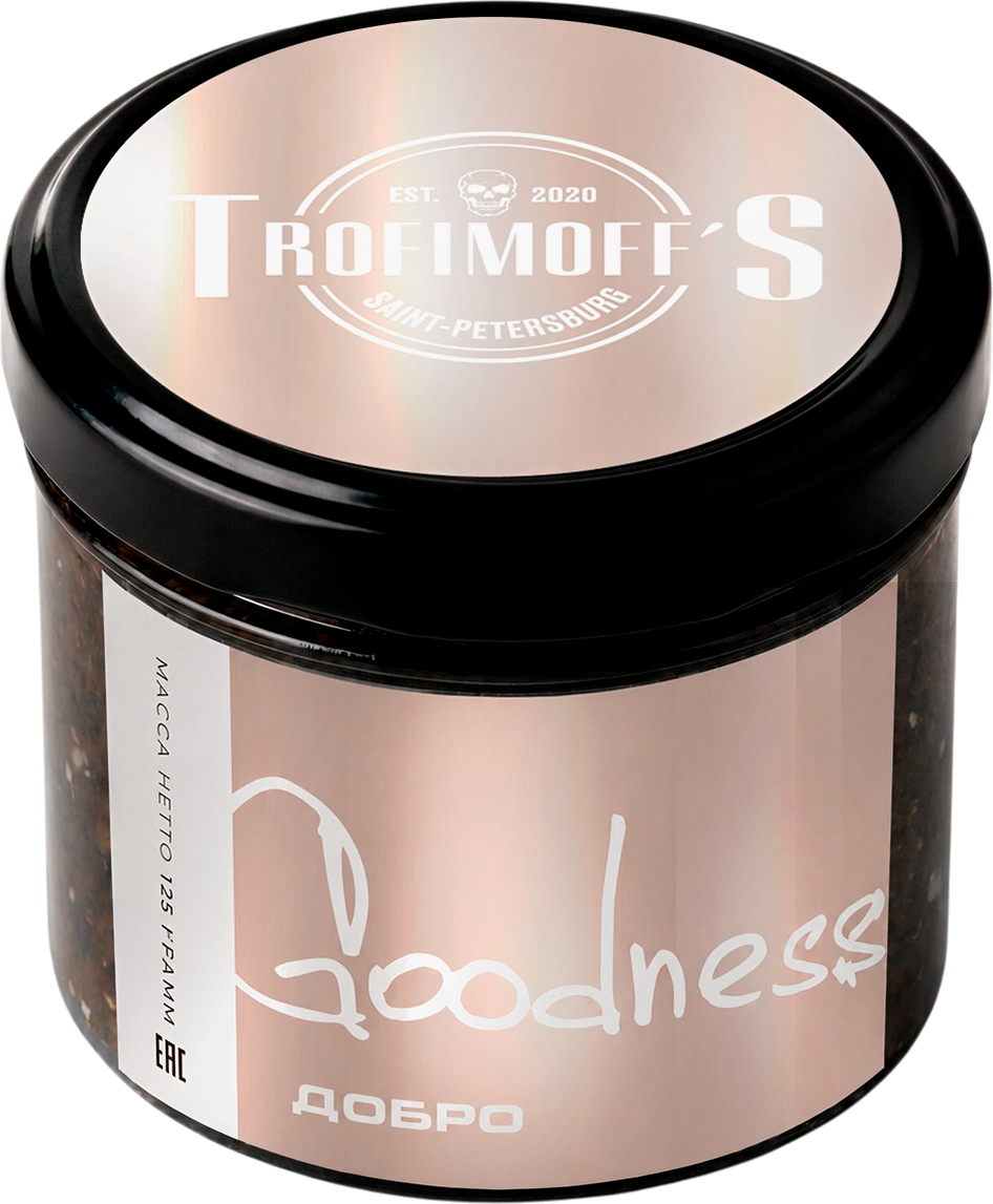 картинка Табак Trofimoff's Тубус 2/4 - Goodness 125 гр. от магазина BigSmoke