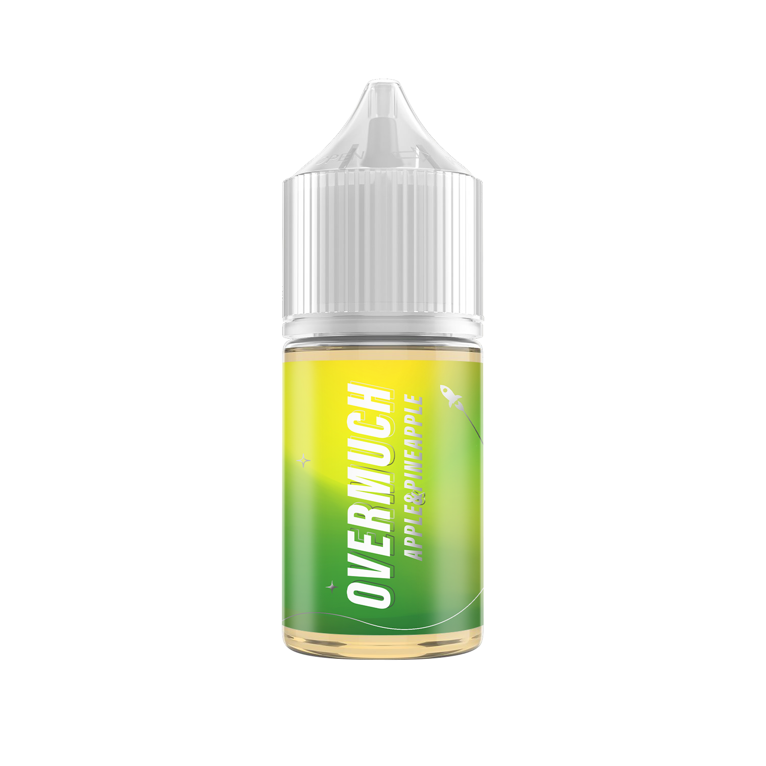картинка Overmuch Sour Salt 30 мл. 20 мг. - Apple Pineapple от магазина BigSmoke
