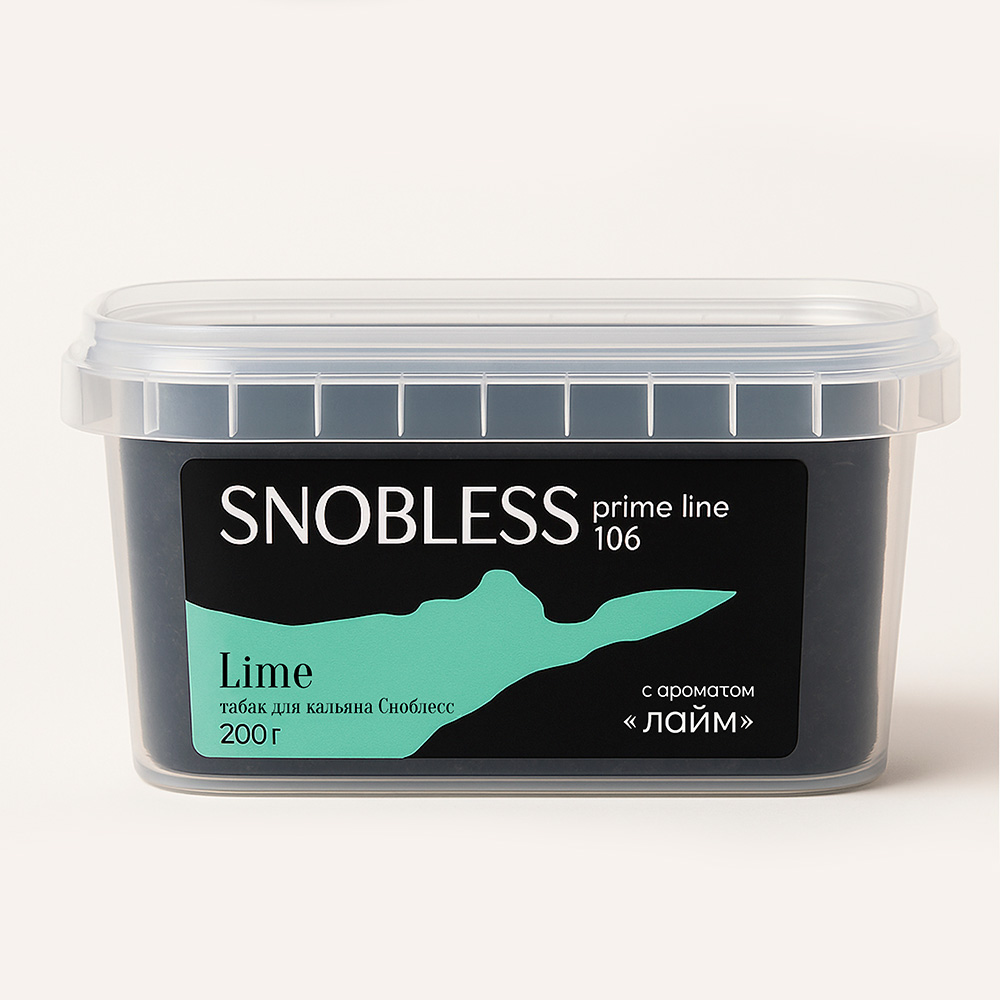 картинка Табак Snobless - Лайм (Lime) 200 гр. от магазина BigSmoke