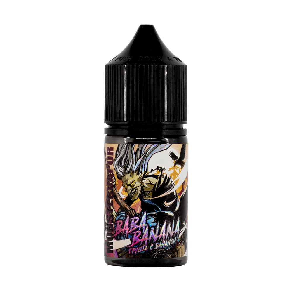 картинка Monster Vapor Salt, 30 мл, BABA BANANA (груша с бананом), 2 от магазина BigSmoke