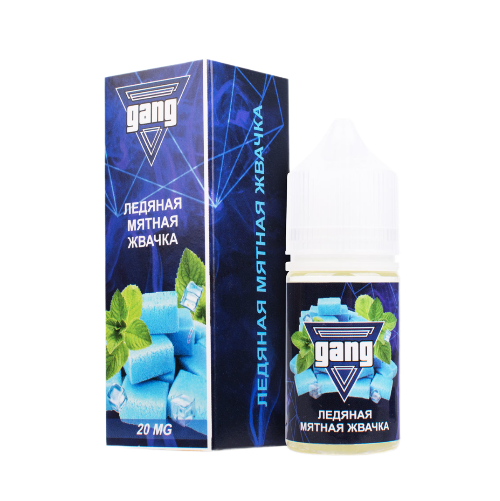 картинка Жидкость GANG XBOX 30ml 2%  - Ледяная Мятная жвачка от магазина BigSmoke
